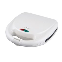Gratar electric Sandwich maker Vivax TS-7503WH, 750 W, placi neaderente, termostat, Alb