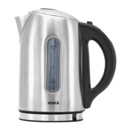 Fierbator WH-176TC, 2200 W, 1.7 l, Argintiu