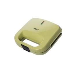 Gratar electric Sandwich maker Vivax TS-7504G, 750 W, Placi neaderente, Termostat, Verde