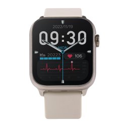 Smartwatch Life FIT3 Bluetooth 5.2 Rezistența la apă IP68 Procesor Realtek RTL8763EW / 2 nuclee 128 GB Bej
