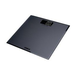 Cantar Cântar corporal digital 180 kg, Precizie 100g, Display LCD alb, Sticlă securizată anti-alunecare, Ultra slim 30x30 cm, Pornire/Oprire automată, Negru