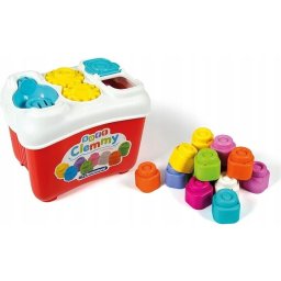 Set 16 elemente constructie, Clementoni, Multicolor