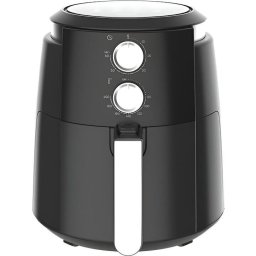 Friteuza Friteuza cu aer cald Vivax DFA-515MB, 1500W, 5L, tehnologie ciclon, temperatura reglabila pana la 200°C, cronometru 60 minute cu oprire automata, negru