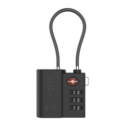 Tracker bagaj Bluetooth Fixed Find My, localizare precisa, culoare negru