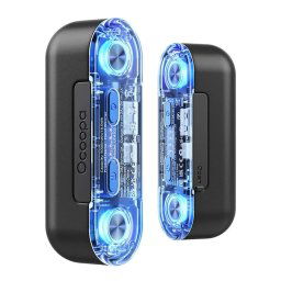 Incalzitoare corporale Set Hand Warmer cu Lumini RGB, Power Bank, Type-C, Magnetic, MagTwins, 2x 5000mAh - Ocoopa (UT4103-BK) - Black