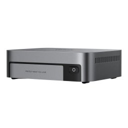 NAS Statie pentru Management Continut Digital, HDMI, LAN, USB, Type-C, i5, 10Gb, RAID, 8GB, 8K - DXP480T Plus (25892B) - Black