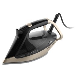 Fier de calcat Super Steam II 3275 90000, 3000 W, 450 ml, Negru/Auriu