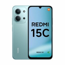 Smartphone Redmi 15C 128GB 4GB RAM Dual SIM Mint Green
