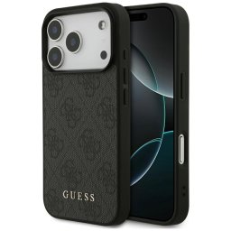 Husa Husa pentru iPhone 17 Pro - Guess Hardcase 4G Classic (GUHCP17LG4GFGR) - Black