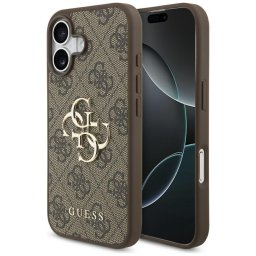 Husa Husa pentru iPhone 17 - Guess Hardcase 4G Big Logo (GUHCP17S4GMGBR) - Brown