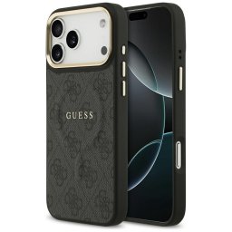 Husa Husa pentru iPhone 17 Pro - Guess Hardcase 4G Classic MagSafe (GUHMP17LP4MSEGCK) - Black