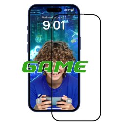 Folie pentru iPhone 17 Air - 2.5D 5X Reinforced Anti-fingerprint Screen Protector - Black