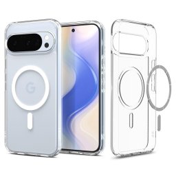 Husa Husa pentru Google Pixel 10 Pro XL - Ultra Hybrid MagSafe - Clear/White