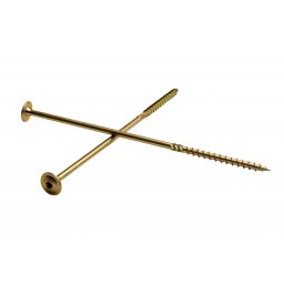 Suruburi cu cap plat pentru dulgherie (Lungime: 120 mm, Diametru: Ø 8 mm)