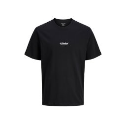 JACK & JONES T-Shirt Jjesoho Tee Ss Crew Neck 12278787 C-N10 black