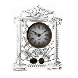 Ceas cristal 16 cm (cadran auriu)