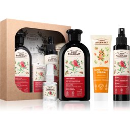 Green Pharmacy Argan Oil & Pomegranate Set set cadou pentru par foarte uscat