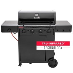 GRATAR PE GAZ CHAR-BROIL ESSENTIAL 4 G TRU-INFRARED 140235, 136.5X62.7X114.3CM