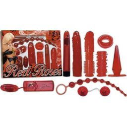 Set complet jucarii sexuale Red Roses