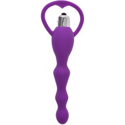 Bile Anale Silkey 10 Moduri Vibratii Silicon Purple 17 cm Mokko Toys