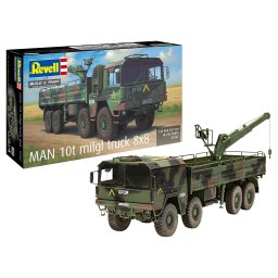 Macheta militara MAN 10t milgl 8x8 Truck