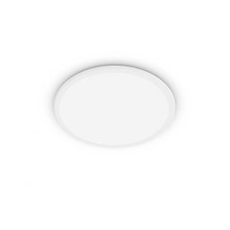 Plafoniera LED Philips Superslim CL550, intensitate luminoasa reglabila, 15W, 1500 lm, lumina neutra (4000K), IP44, 25cm, Alb