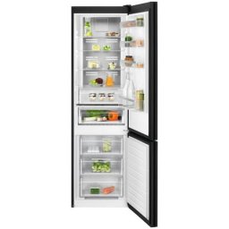 Combina frigorifica Electrolux LNT7ME36K2, 366 l, No Frost, Control electronic, Multi Flow, Iluminare LED, Clasa E, H 201 cm, Negru
