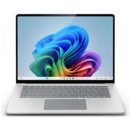 Laptop Microsoft Surface, Copilot si PC, Snapdragon X Elite, 15inch, Touch, 16GB, 256GB, Windows 11 Home, Platina (INT Keyboard)