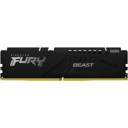 Memorie RAM Kingston Fury Beast, Capacitate DDR5 32GB, Frecventa 6000 MHz, CL 30, Negru