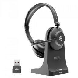 Casti Axtel ONE BT STEREO Wireless / Bluetooth, Conectivitate duala, microfon dual ENC, Incarcare rapida, Baterie puternica (40+ ore) Pana la 8,5 zile in standby, Negru