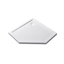 Modena Slim – cadă de duș pentagonală joasă din acril, 90x90 cm