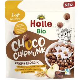 Cereale crocante cu cacao pentru copii, +1 an bio 125g