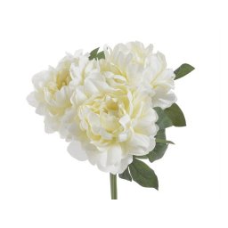 Buchet 3 fire bujori artificiali pentru aranjamente florale