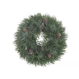 Coronita brad artificial+con pentru aranjamente florale