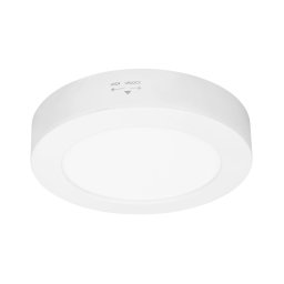 Solight WD240-W - Panou LED 2 în 1 LED/12W/230V 3000/4000/6000K Ø17 cm IP54 alb