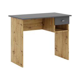 Birou RICO, stejar artisan/gri