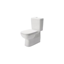 Duravit D-CODE vas WC compact din ceramică, alb lucios - 21180900002