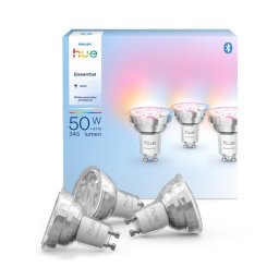 Set de 3 becuri LED dimmabile Philips Hue WACA GU10/4,7W/230V 2200-6500K