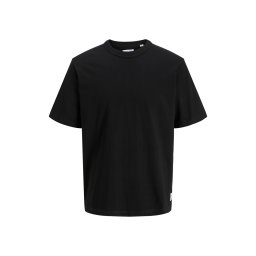 JACK & JONES T-Shirt Jjedover Tee Ss Crew Neck 12279526 C-N10 black