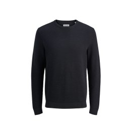 JACK & JONES Tricotat Jjotto Knit Crew Neck 12278962 C-N10 black