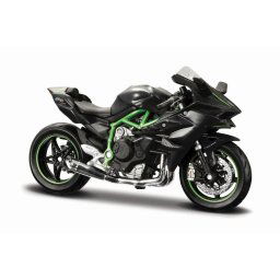 MAISTO MOTOCICLETA METALICA CU STAND EDITIE SPIECIALA KAWASAKI NINJA H2R SCARA 1 LA 18 SuperHeroes ToysZone