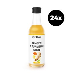 GymBeam Shot cu ghimbir și turmeric 24 x 50 ml