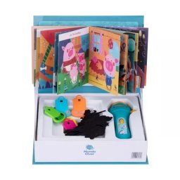 Set de teatru de umbre cu 5 povești și lanternă