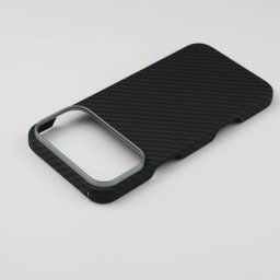 CELLECT Aramid magnetic carbon cu modele toc Apple iPhone 17 Pro Max negru