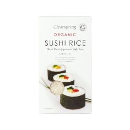 Orez pentru Sushi Eco 500g Clearspring
