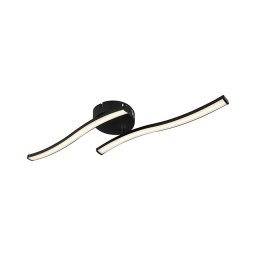 Plafonieră LED Globo 67178SC ELOISE 2xLED/6W/230V negru
