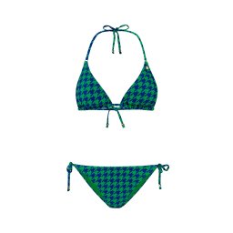 Shiwi Costum de baie două piese 'Liz' albastru închis / verde