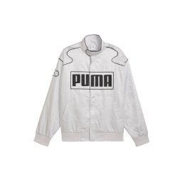 PUMA Geacă sport 'ARCHIVE SEASONAL' gri deschis / negru