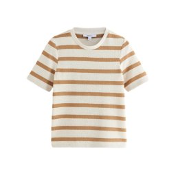 Next Pulover maro caramel / alb