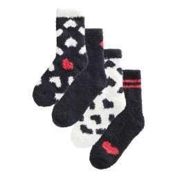 Next Șosete roșu / negru / alb